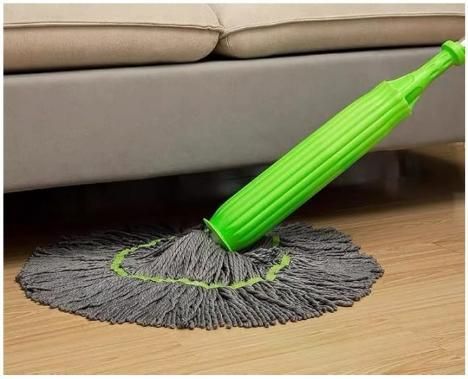 Hand Wash Bamboo Fiber Self-twisting Water Rotary Household Lazy Free Hand Wash Clean Large Mops